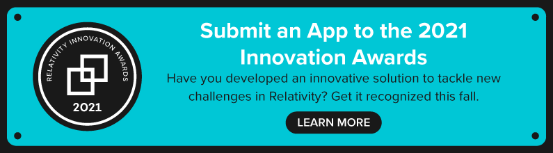 Submit Your App for a 2021 Innovation Award